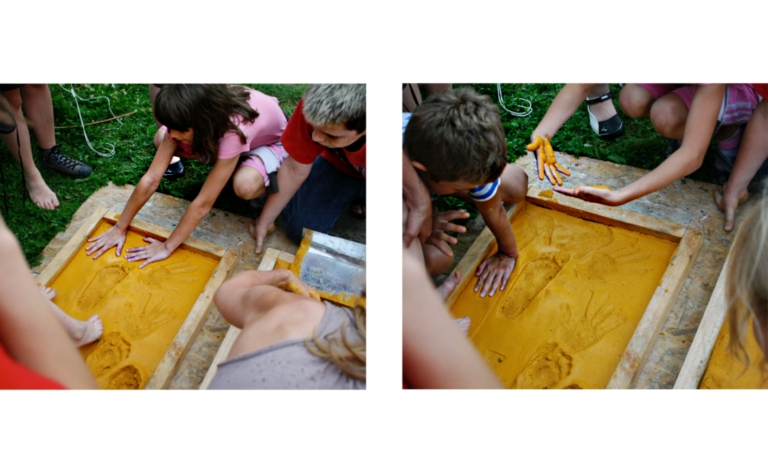 Art in Public-Follow the yellow brick road-kids